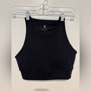 Spyder Women's Black Crop Top/ Bra M